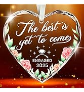 NewEleven Engagement Gifts for Couples 2025 - Gift for Newly Engaged Couples, Happy Engagement Gi...