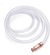 HORUSDY Gas Siphon 6FT Multi-Purpose Super Easy Siphon Pump,1/2" Valve Virgin Grade Tubing Safe