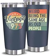 NewEleven 50th Birthday Gifts For Men Women - 1975 50th Birthday Decorations For Him Her - Presen...