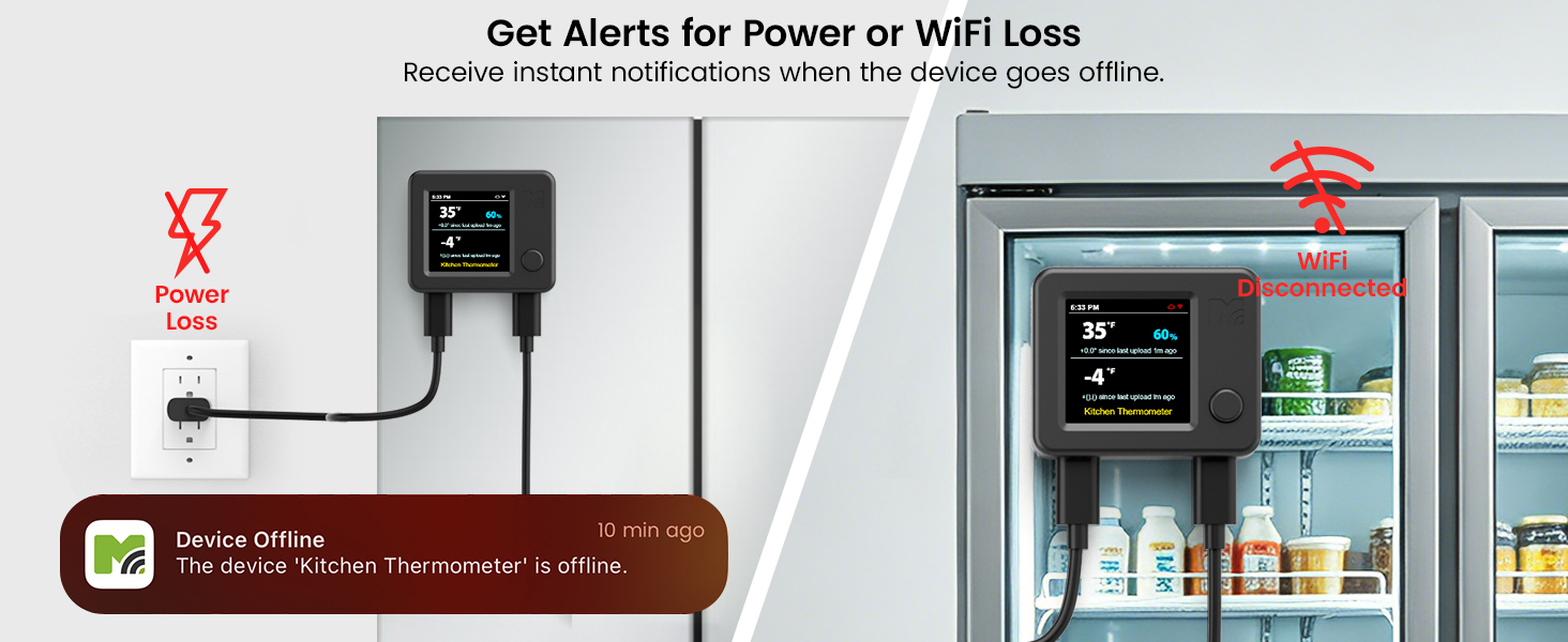 Get Alerts for Power or WiFi