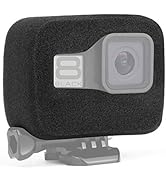SOONSUN Windslayer Cover for GoPro Hero 8 Black Camera Housing Frame Case Video Noise Reduction A...
