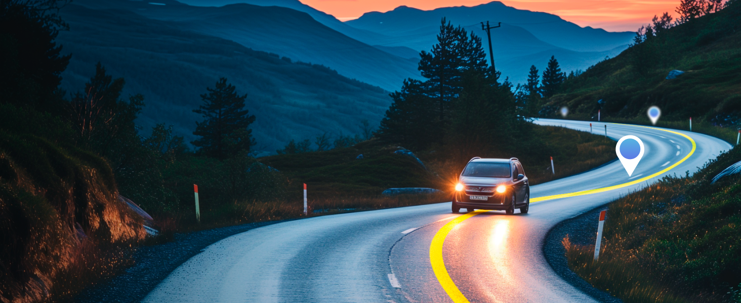 Real time GPS tracker with 5 second updates, standard on all tracking plans, from Spytec GPS