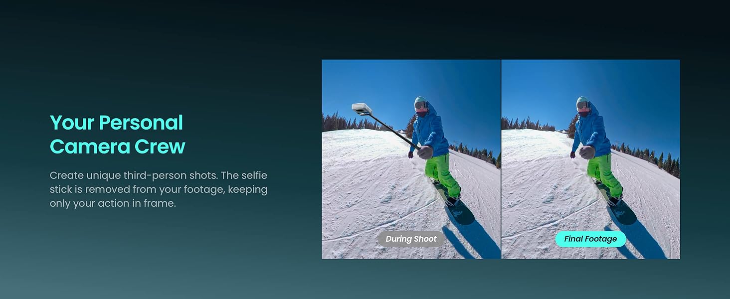 Invisible Selfie Stick