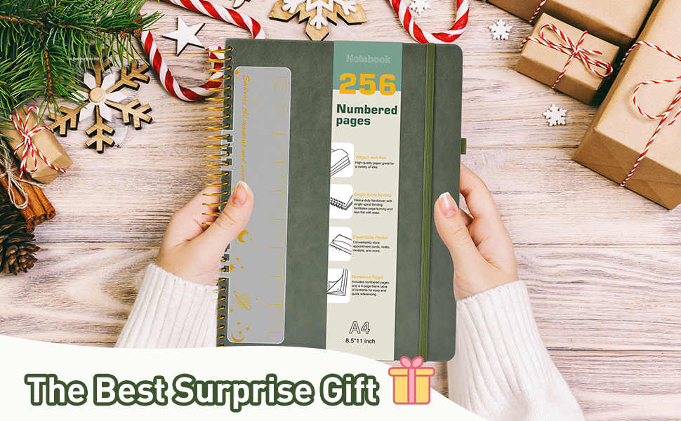 best gift spiral notebook