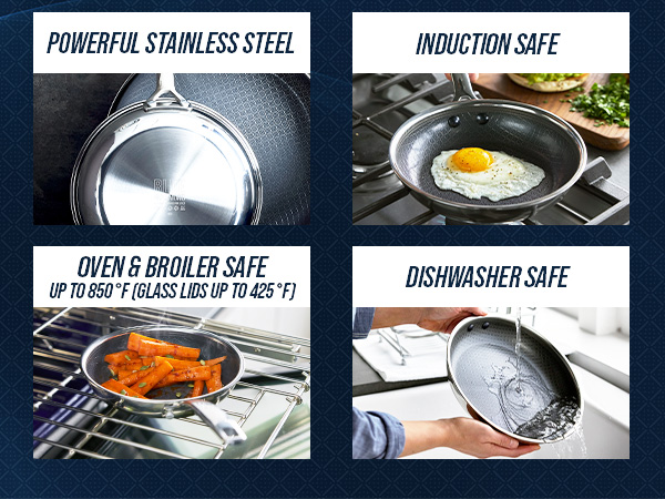 Blue Diamond, Diamond Bond, Nonstick Cookware, Toxin-free, Hybrid cookware