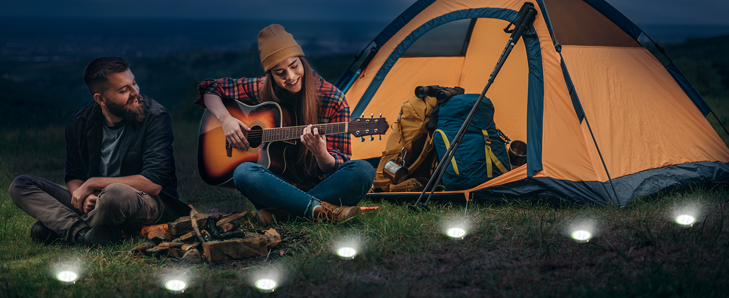 solar lights outdoor ground