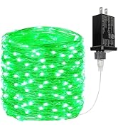66Ft 200LED Fairy Lights Plug in, Waterproof String Lights Outdoor &amp; Indoor 8 Modes with Timer, C...