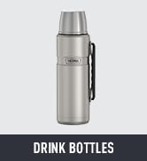 THERMOS Stainless King Vacuum-Insulated Beverage Bottle, 40 Ounce, Matte Stainless Steel