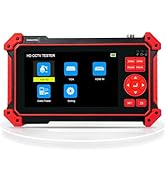 CCTV Camera Tester, WANLUTECH 8MP TVI CVI AHD CVBS Analog Camera Tester 5 inches Screen UTP Cable...