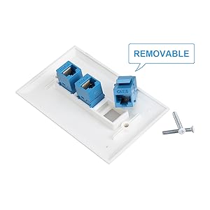 ethernet wall plate