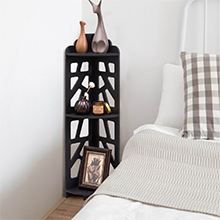 tiered corner shelf