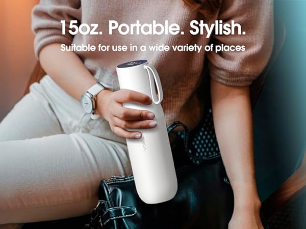 Self-Cleaning Smart Water Bottle
