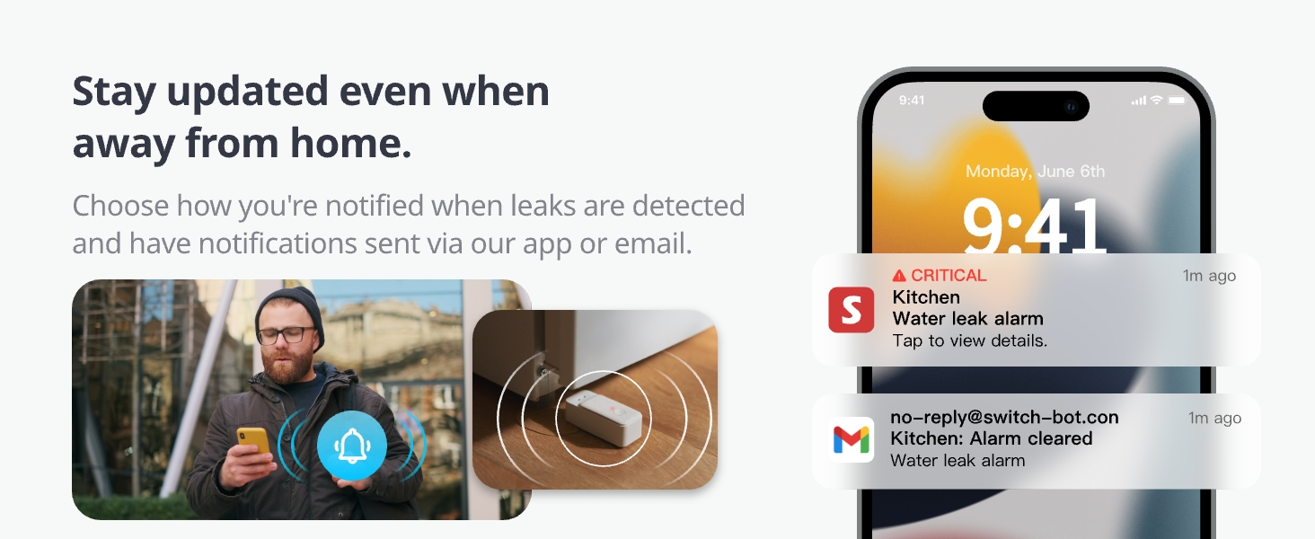 App &amp; Email Notifications