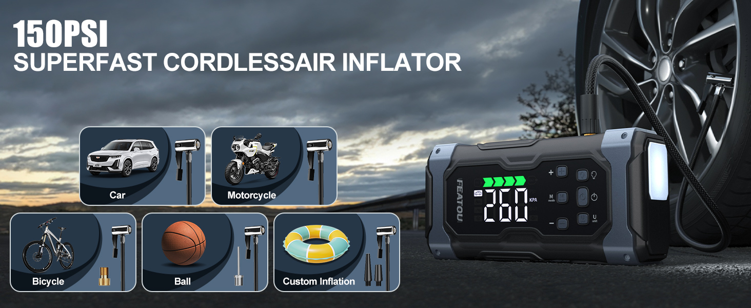 jump starter with air compressor