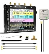AURSINC TinyGTC ZC412 0.1Hz-12.8GHz Frequency Counter, 4 inch Frequency Analyzer, Built-in GPSDO ...