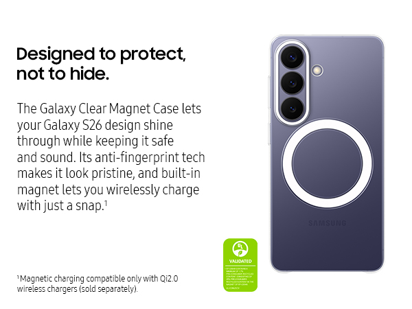 Clear Magnet Case S26