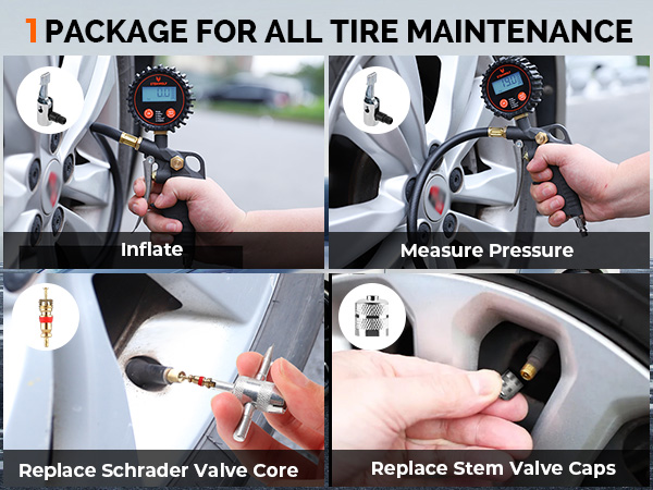 T500 tire pressure gauge