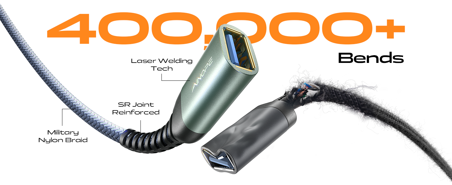 usb extender usb 3.0 extension cable 10ft usb extention cord usb a male to a female