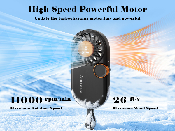 Handhled fan