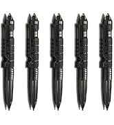 AODTOSIP 5 Pack Car Window Breaker Pens, Tactical Pen Portable Multi-Functional Emergency with 5 ...