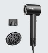 black hair dryer