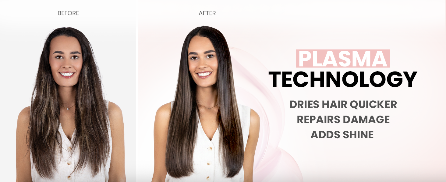 Compact Plasma Hair Dryer Premium
