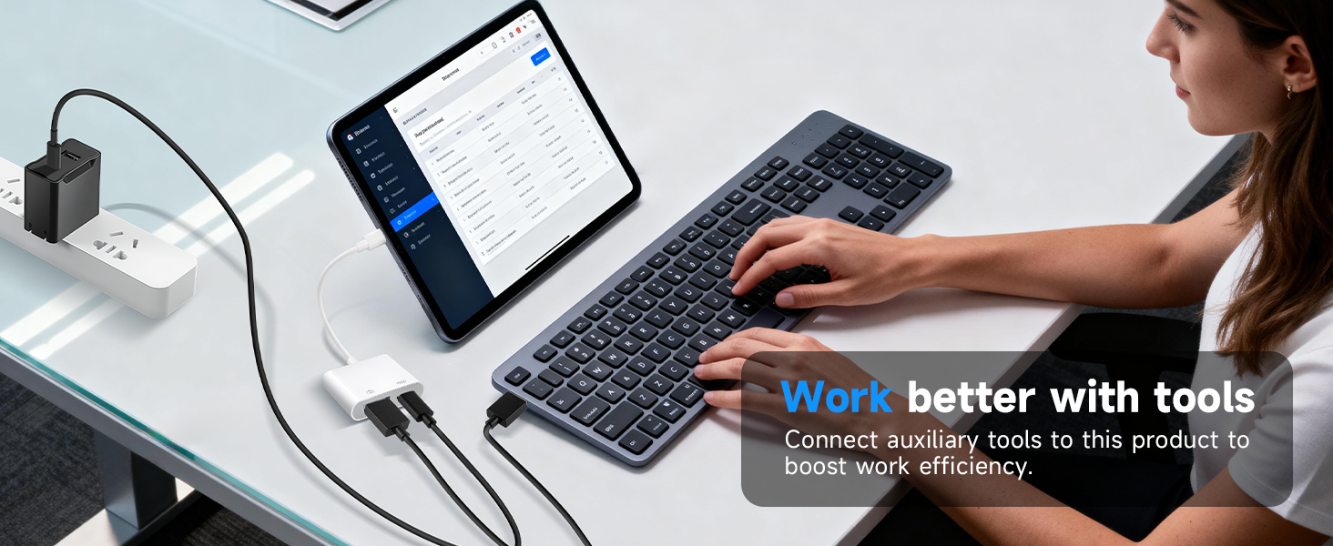 Lightning to USB Camera Adapter