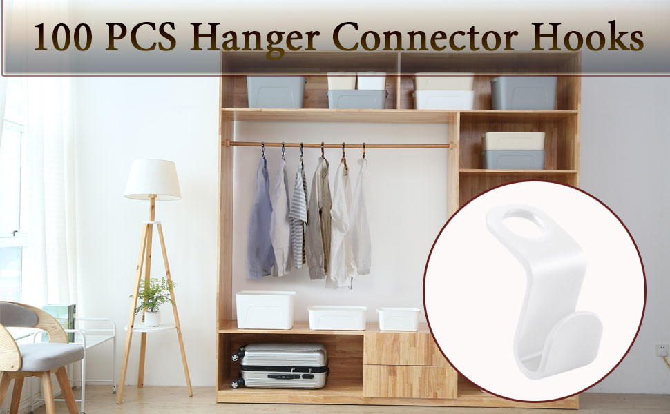 Hanger Connector Hooks, Hangers Space Saving, Hanger Hooks