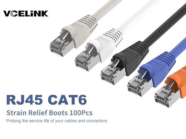RJ45 STRAIN RELIEF BOOTS