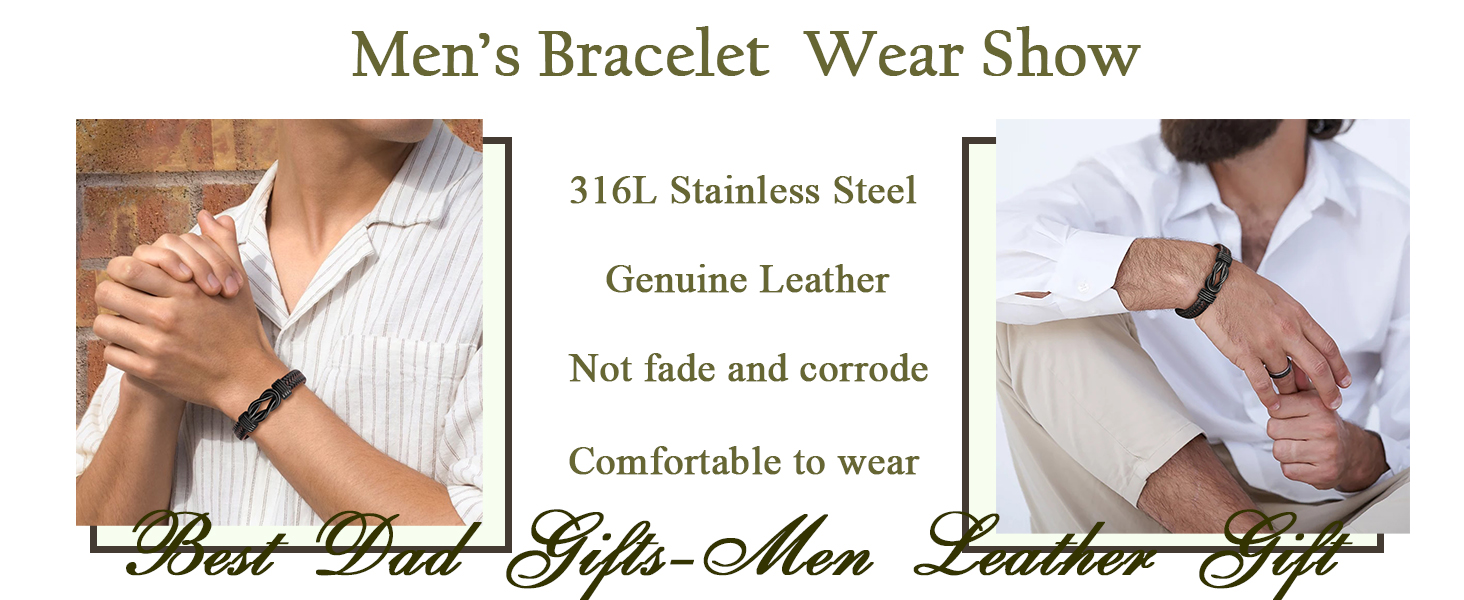 mens bracelets for husband