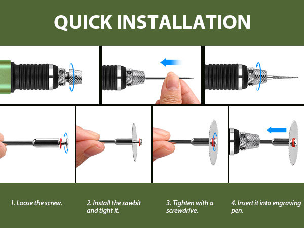 Engraving pen kit