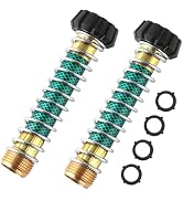 BILAL 2 PCS Garden Hose Extension Adapter Water Hose Connector for Hose Reel, Hose Kink Protector...