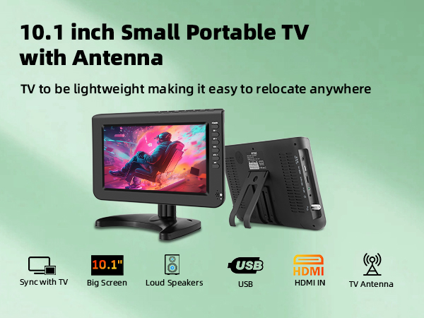 10.1inch TV