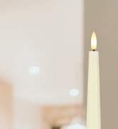 flameless taper candles