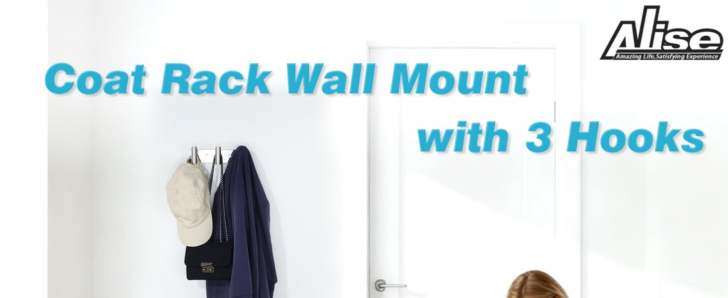 Alise Coat Hooks Wall Mount