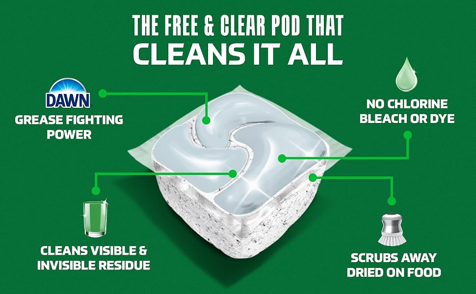 Free &amp; Clear pod that cleans it all. 