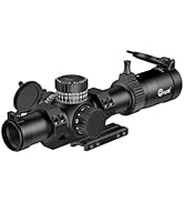 CVLIFE BearMight 1-8x24 LPVO FFP Rifle Scope - ED Glass, Illuminated BDC Reticle, Zero Stop, Cant...