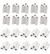 SinLoon T5 T8 LED Lamp Connector Double End 3Pin Fmeale Adapter,Daylight LED Integrated Tube Iink...