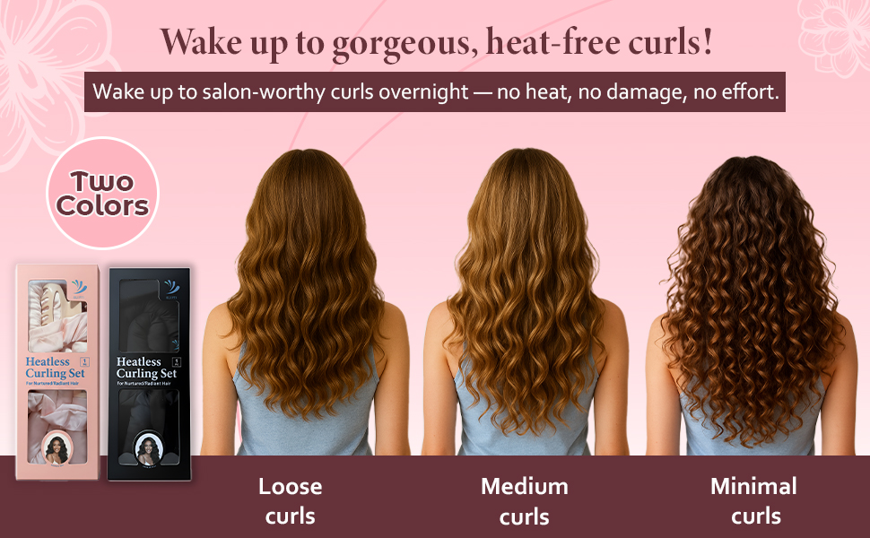 All type hair curls