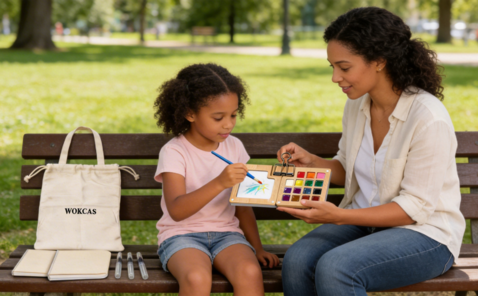 mini watercolor travel set