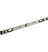 CHANNELLOCK 48-Inch, Professional-Grade Magnetic Aluminum I-Beam Level with 3 Vials, 5100-0048M