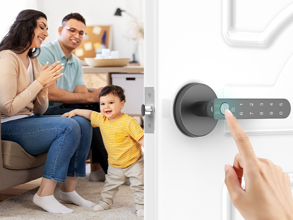 fingerprint door knob