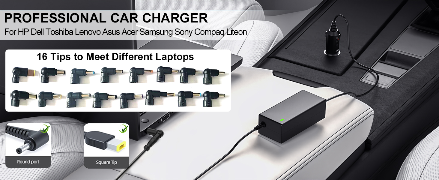 Universal Laptop Car Charger