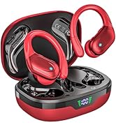 HAOYUYAN Wireless Earbuds, Sports Bluetooth Headphones, Noise Canceling Ear Buds with 80hr Playti...