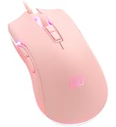 i-rocks M31E RGB Wired Gaming Mouse : 6400 DPI Optical Sensor - 60 Million Click lifespans - Comp...