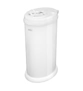 Ubbi steel diaper pail, white