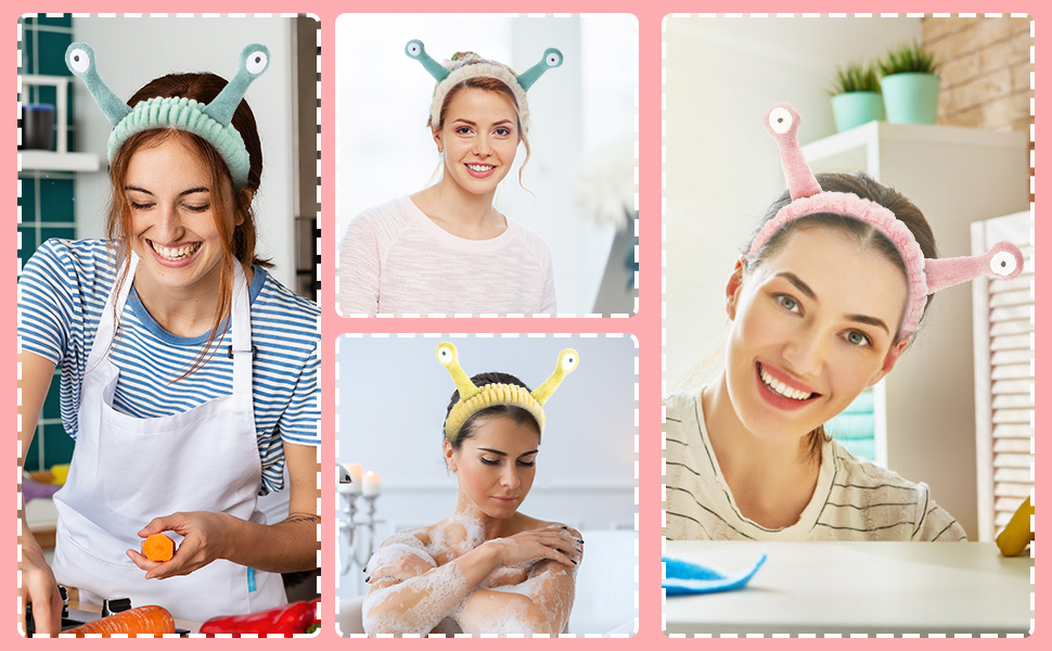 Snail headbands