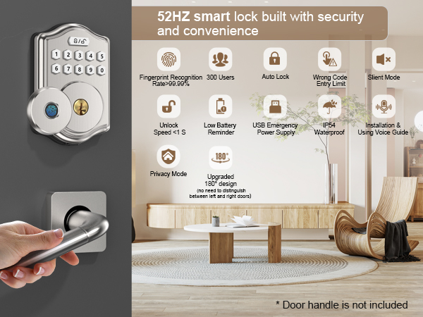 fingerprint door lock