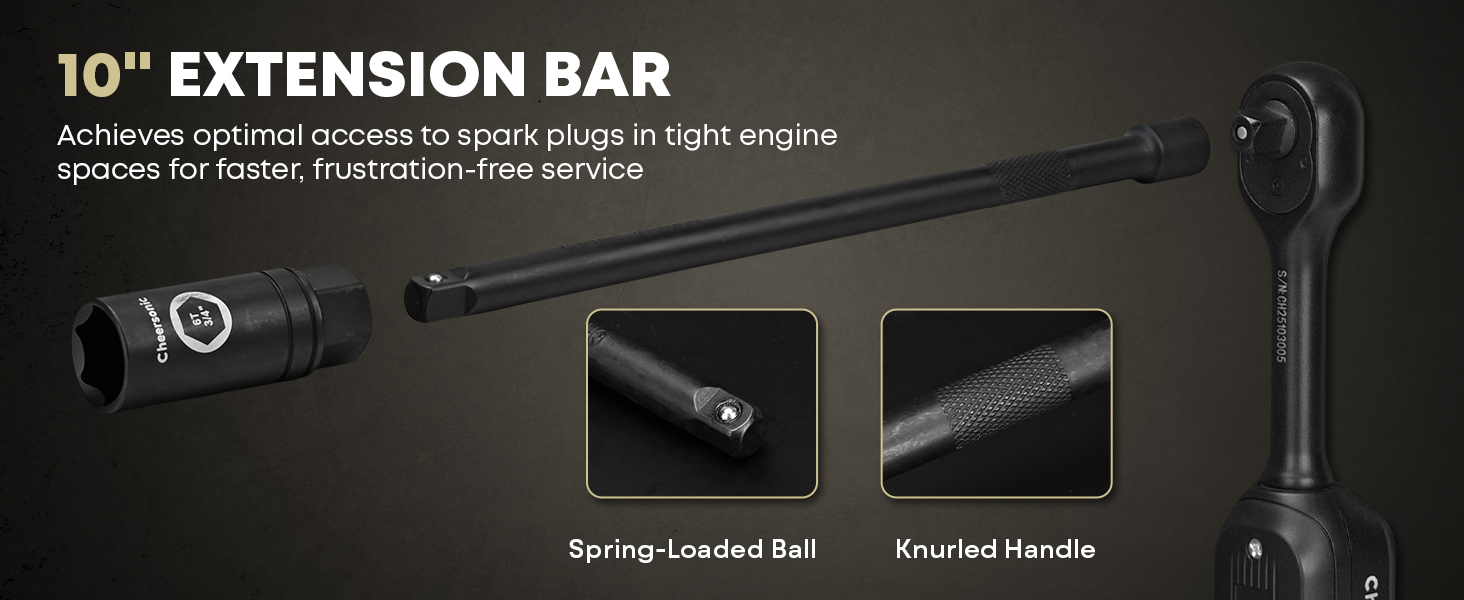 10-inch extension bar