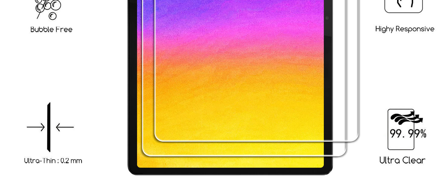 Tablet tempered glass